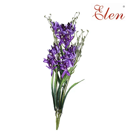 Artificial 25 inch Purple Orchid Flower